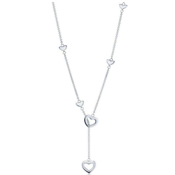 Heart Lariat Necklace 